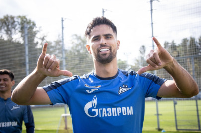 Открытая тренировка «Зенита» перед матчем с «Рубином»