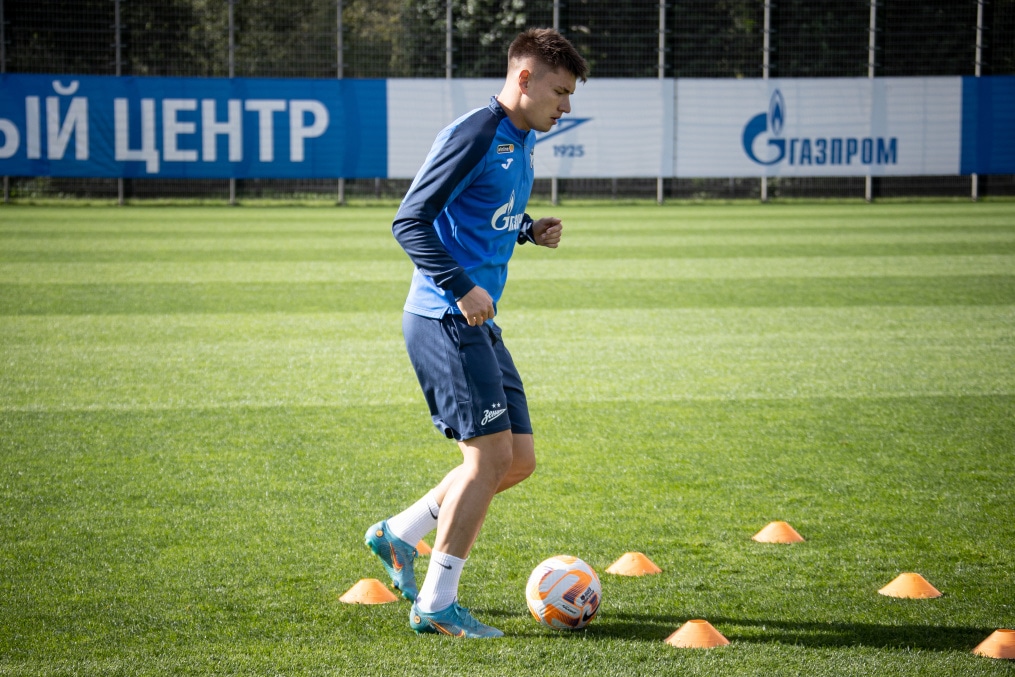 Открытая тренировка «Зенита» перед матчем с «Рубином»