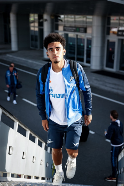 Вылет команды «Зенит» в Казань на матч с «Рубином»