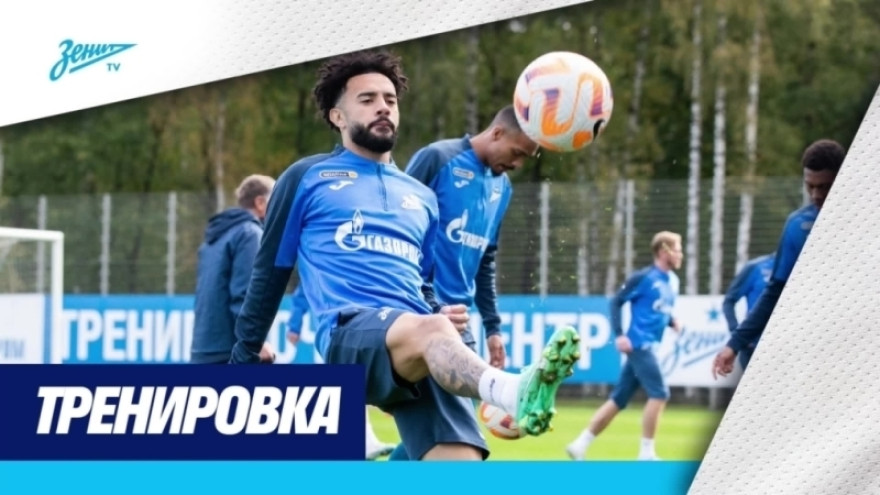 Открытая тренировка «Зенита» перед матчем с «Крыльями Советов»