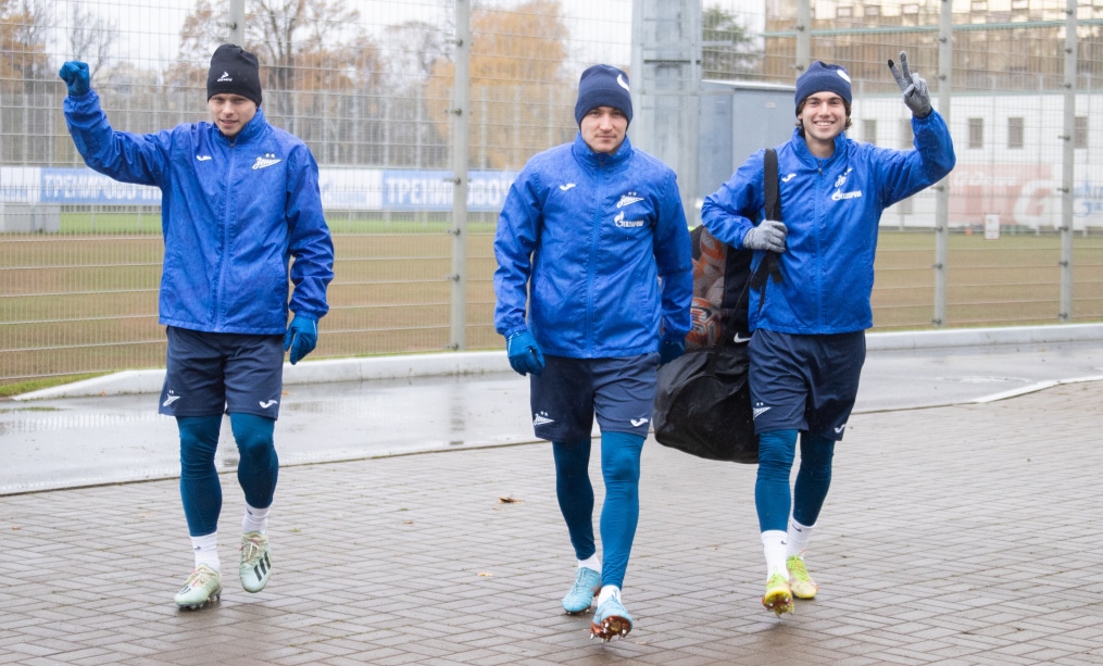 Открытая тренировка «Зенита» перед матчем с «Балтикой»