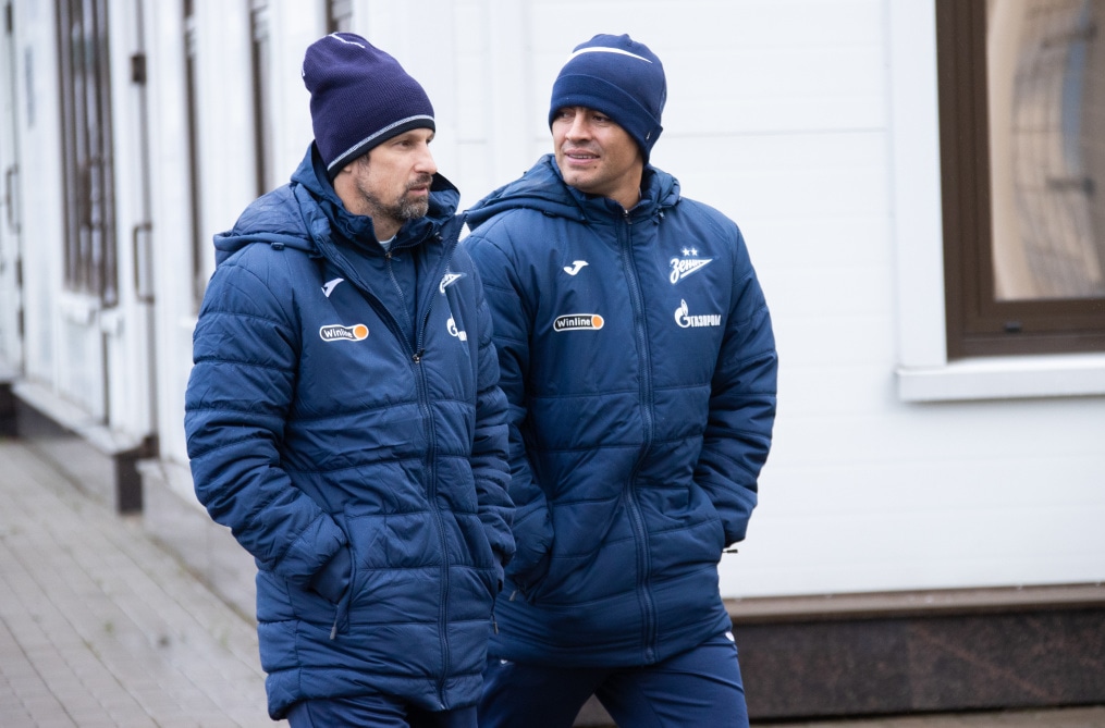 Открытая тренировка «Зенита» перед матчем с «Балтикой»