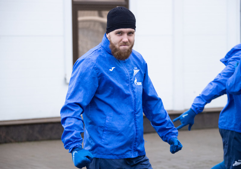 Открытая тренировка «Зенита» перед матчем с «Балтикой»