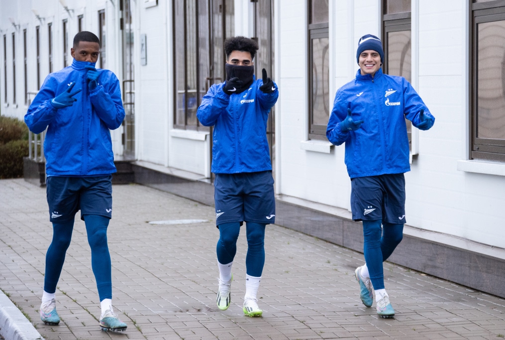 Открытая тренировка «Зенита» перед матчем с «Балтикой»