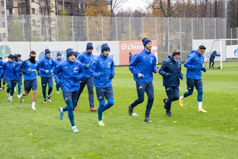 Открытая тренировка «Зенита» перед матчем с «Балтикой»