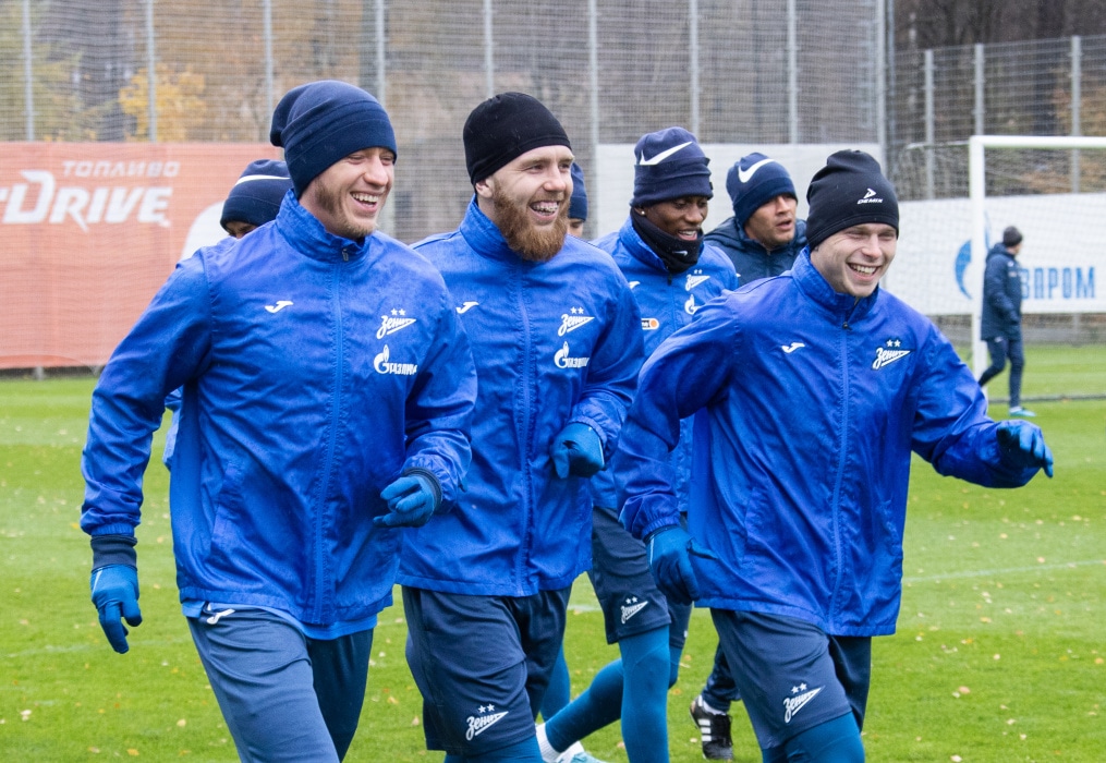 Открытая тренировка «Зенита» перед матчем с «Балтикой»