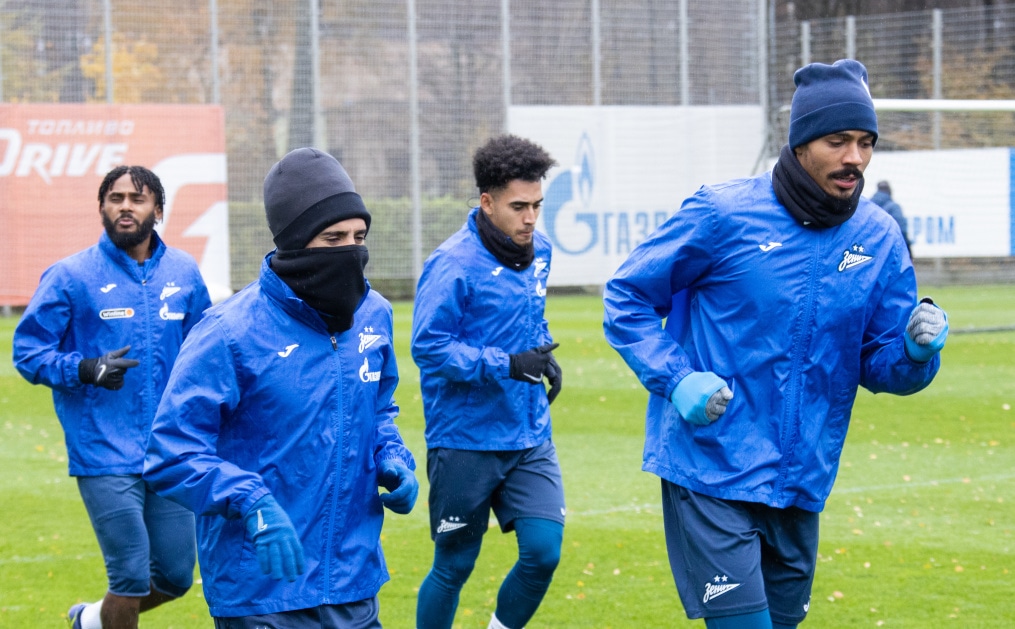 Открытая тренировка «Зенита» перед матчем с «Балтикой»