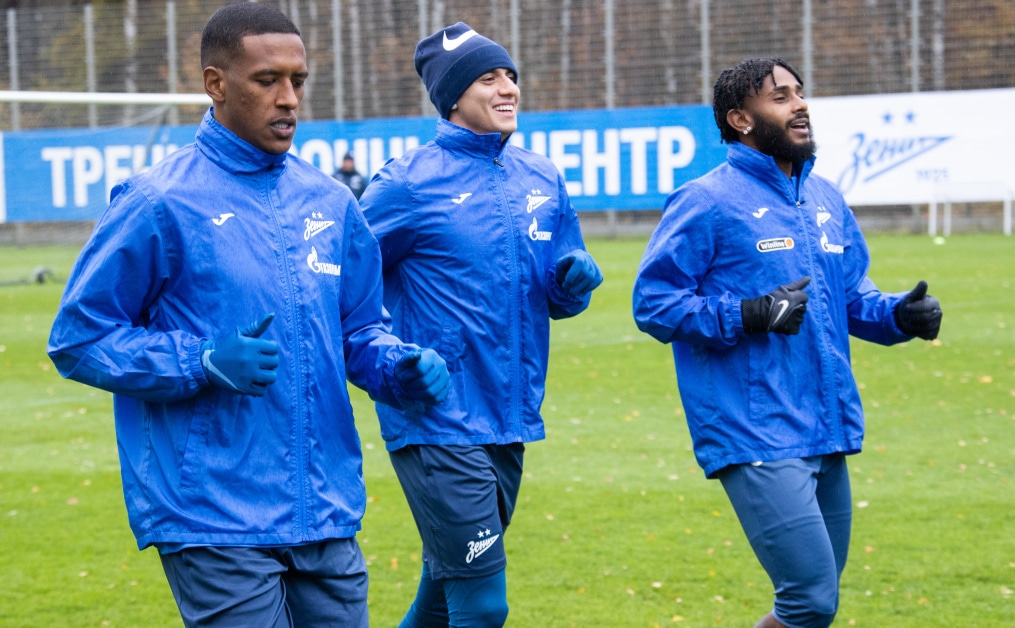 Открытая тренировка «Зенита» перед матчем с «Балтикой»