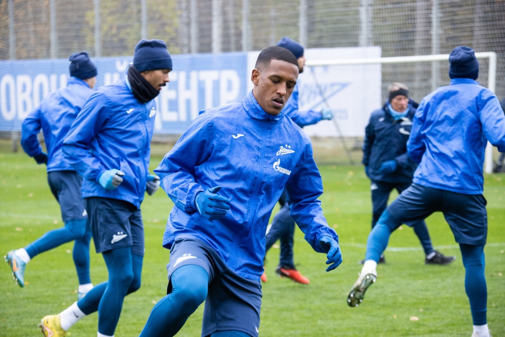 Открытая тренировка «Зенита» перед матчем с «Балтикой»