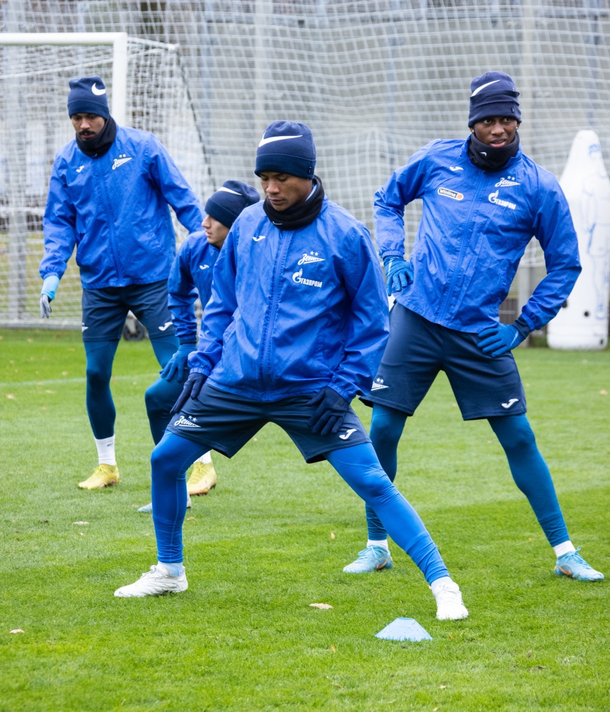 Открытая тренировка «Зенита» перед матчем с «Балтикой»