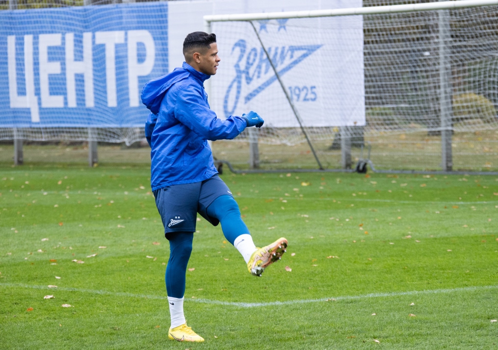 Открытая тренировка «Зенита» перед матчем с «Балтикой»