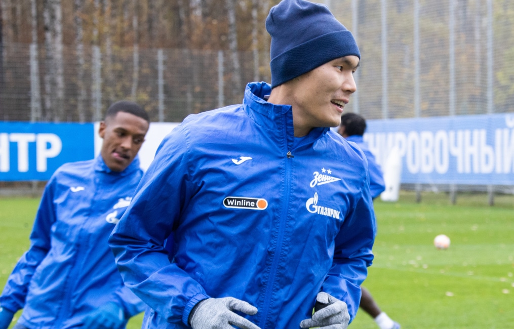Открытая тренировка «Зенита» перед матчем с «Балтикой»