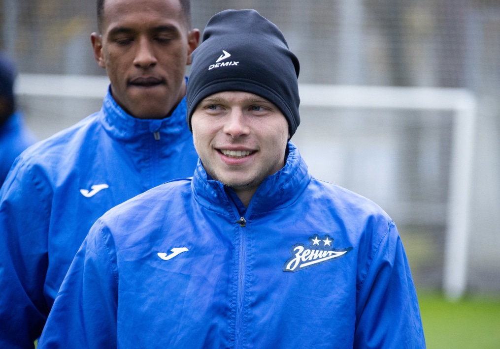 Открытая тренировка «Зенита» перед матчем с «Балтикой»