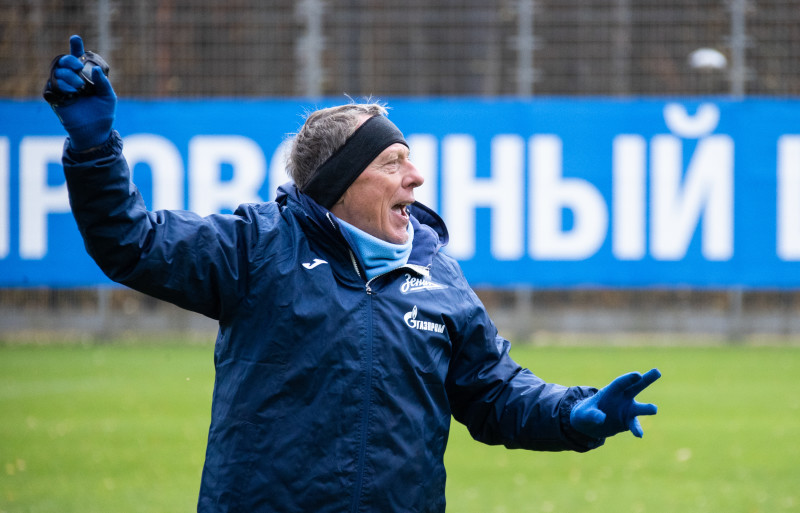 Открытая тренировка «Зенита» перед матчем с «Балтикой»