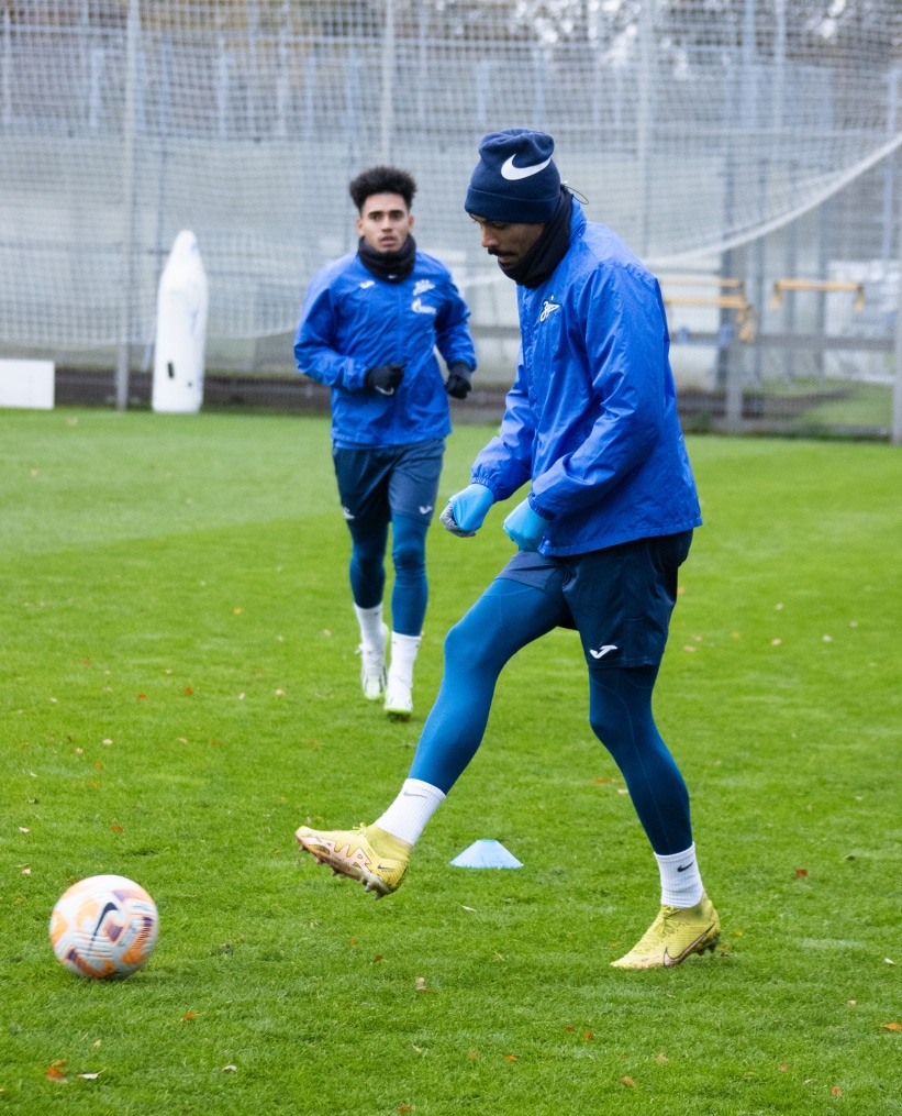 Открытая тренировка «Зенита» перед матчем с «Балтикой»