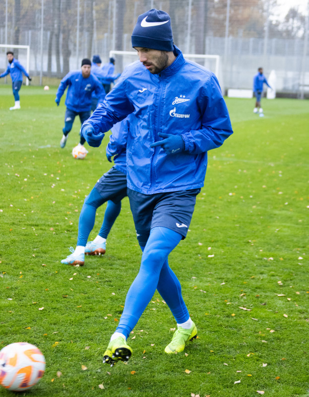 Открытая тренировка «Зенита» перед матчем с «Балтикой»