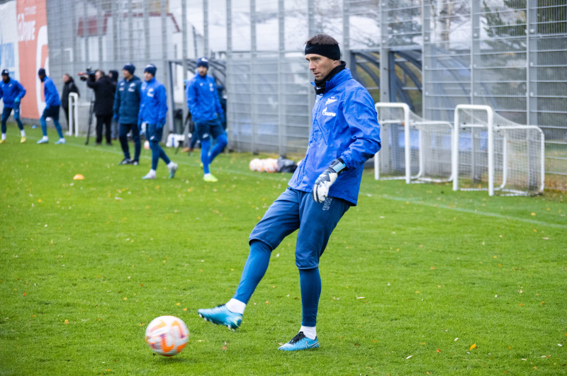 Открытая тренировка «Зенита» перед матчем с «Балтикой»