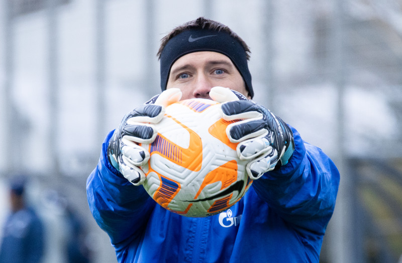 Открытая тренировка «Зенита» перед матчем с «Балтикой»