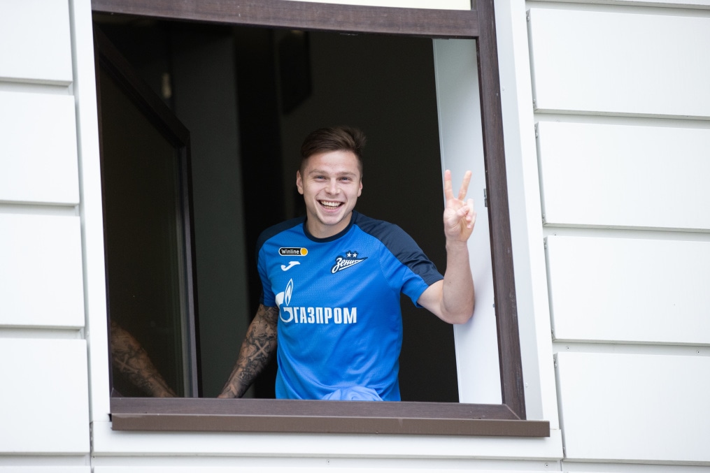 Открытая тренировка «Зенита» перед матчем с «Каснодаром»