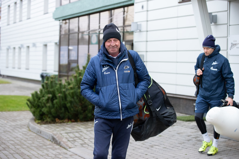 Открытая тренировка «Зенита» перед матчем с «Каснодаром»