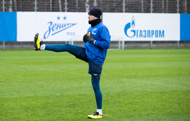 Открытая тренировка «Зенита» перед матчем с «Каснодаром»