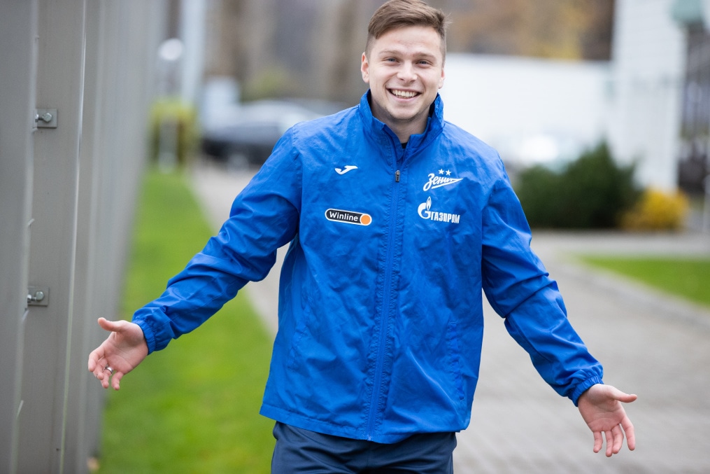 Открытая тренировка «Зенита» перед матчем с «Каснодаром»