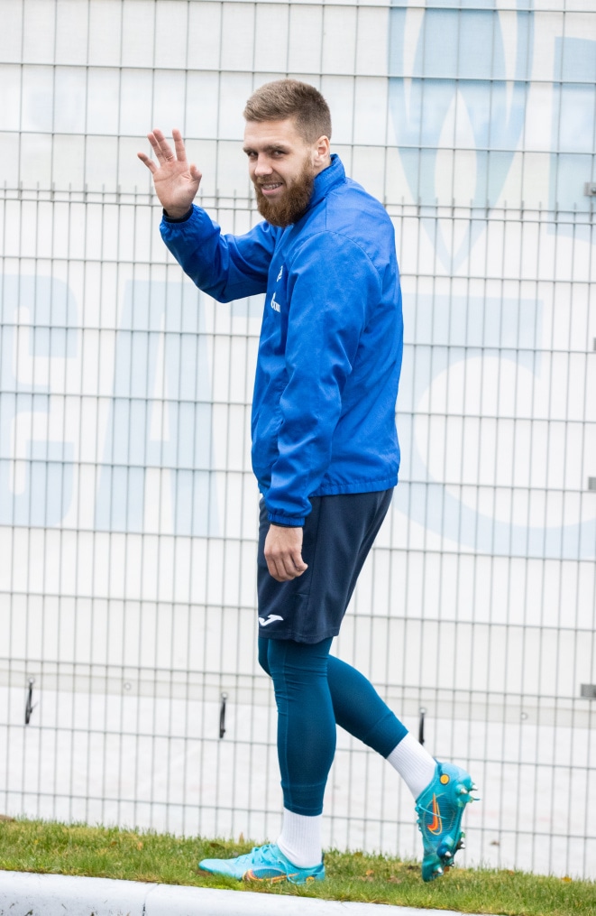 Открытая тренировка «Зенита» перед матчем с «Каснодаром»