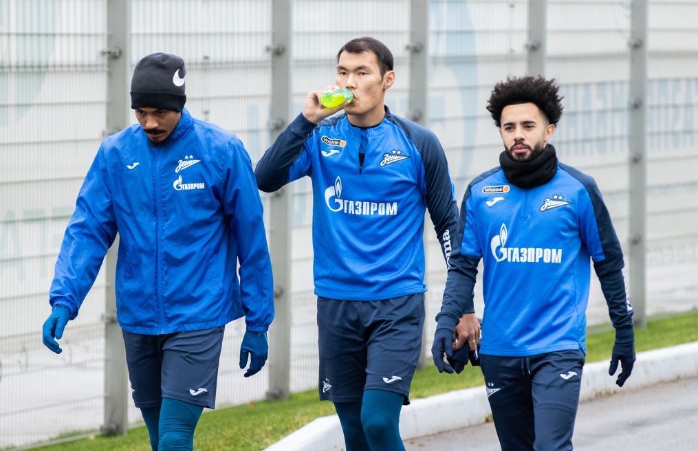 Открытая тренировка «Зенита» перед матчем с «Каснодаром»