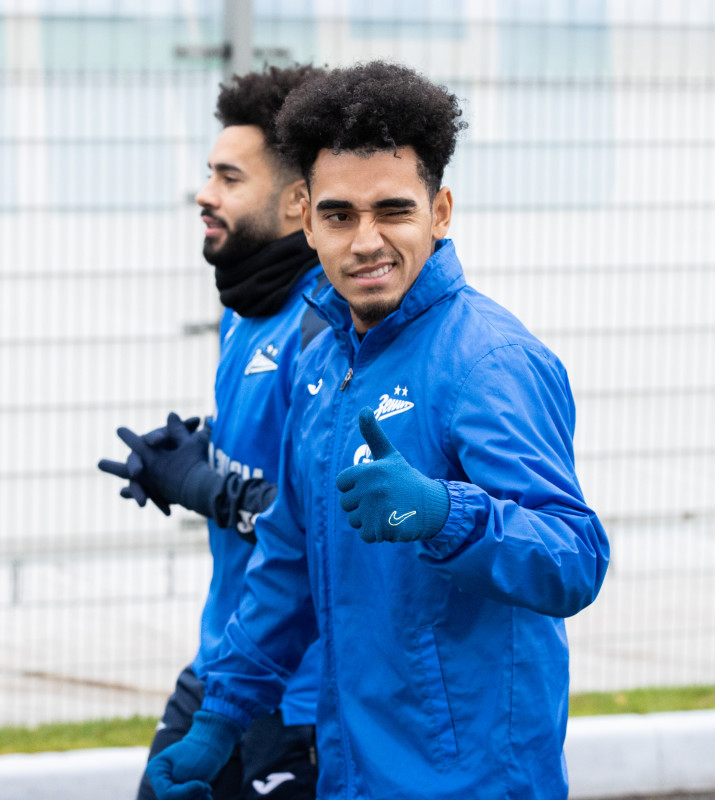 Открытая тренировка «Зенита» перед матчем с «Каснодаром»