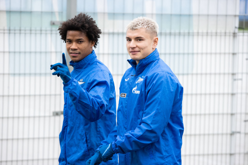 Открытая тренировка «Зенита» перед матчем с «Каснодаром»