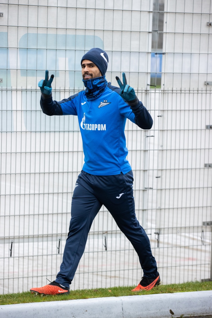 Открытая тренировка «Зенита» перед матчем с «Каснодаром»