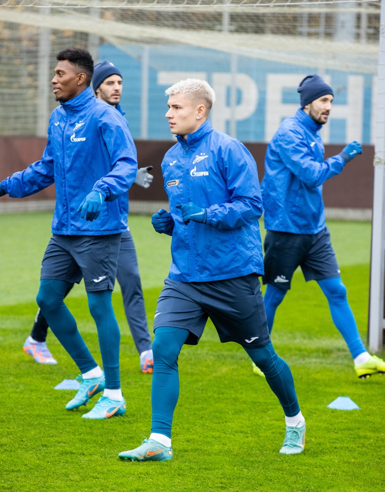 Открытая тренировка «Зенита» перед матчем с «Каснодаром»