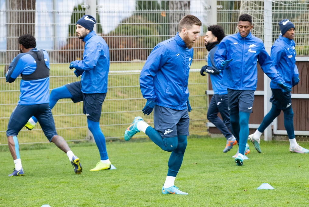 Открытая тренировка «Зенита» перед матчем с «Каснодаром»