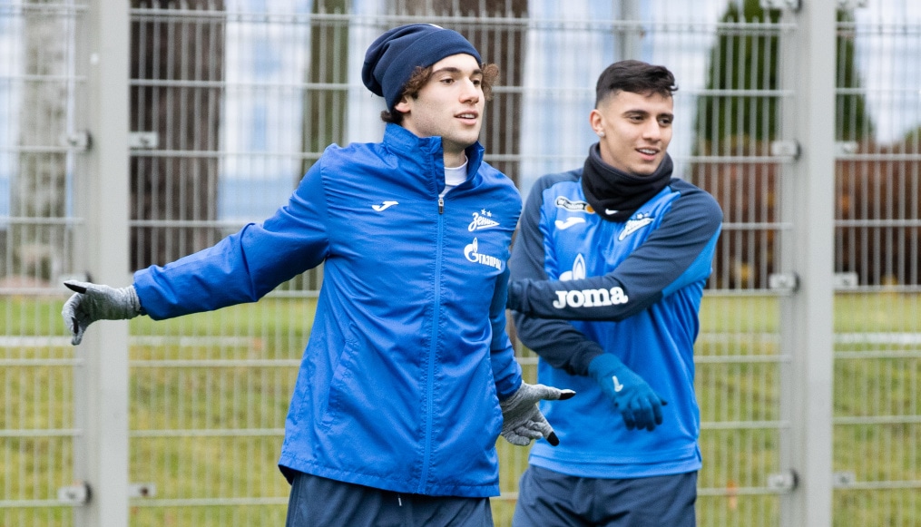 Открытая тренировка «Зенита» перед матчем с «Каснодаром»