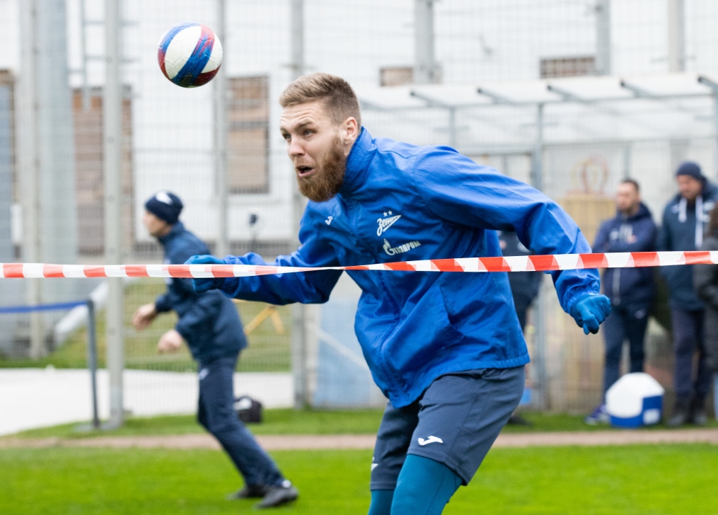 Открытая тренировка «Зенита» перед матчем с «Каснодаром»