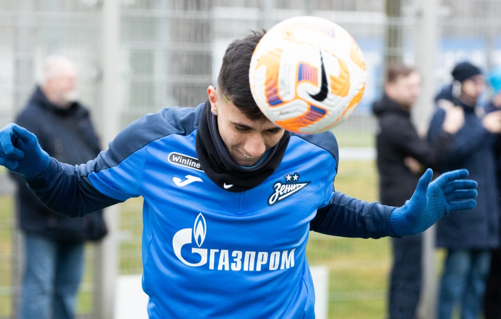 Открытая тренировка «Зенита» перед матчем с «Каснодаром»