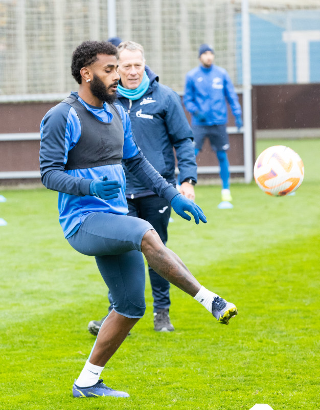 Открытая тренировка «Зенита» перед матчем с «Каснодаром»