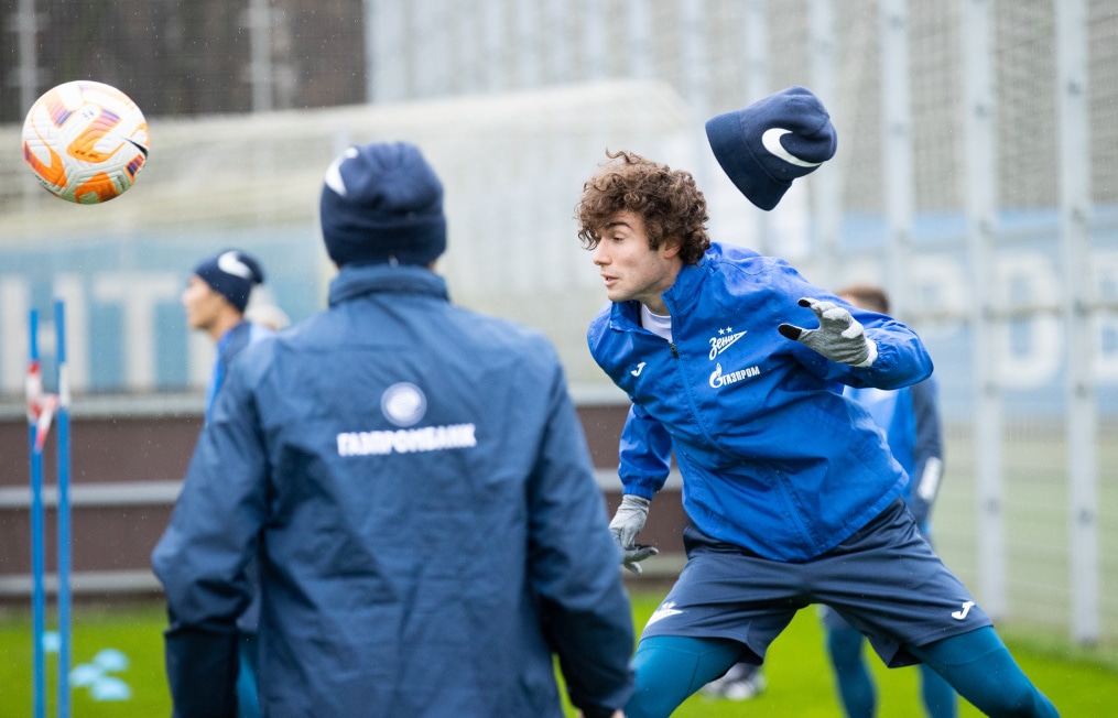 Открытая тренировка «Зенита» перед матчем с «Каснодаром»