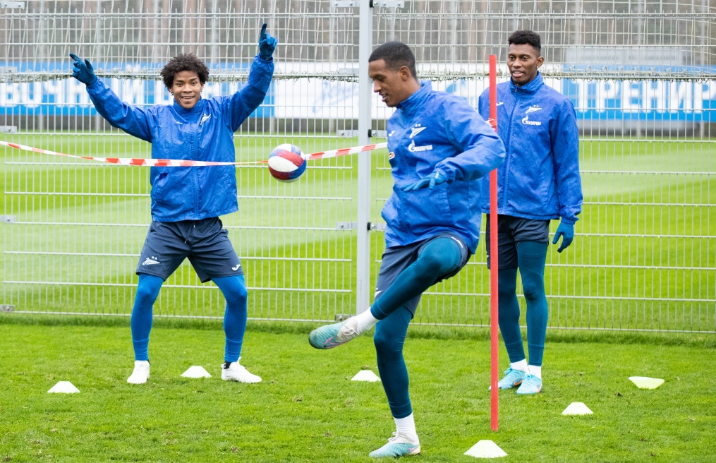 Открытая тренировка «Зенита» перед матчем с «Каснодаром»