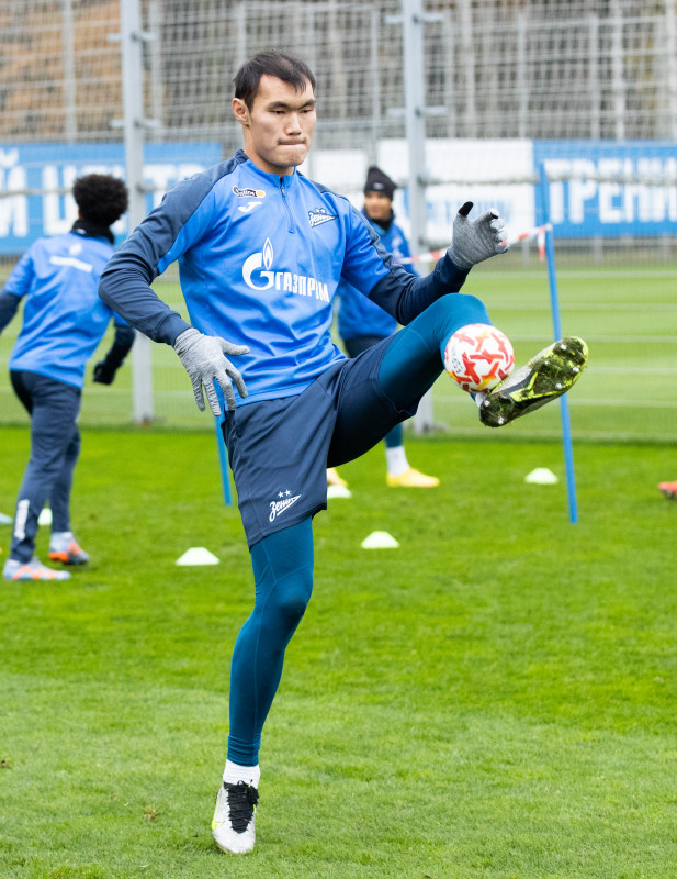Открытая тренировка «Зенита» перед матчем с «Каснодаром»