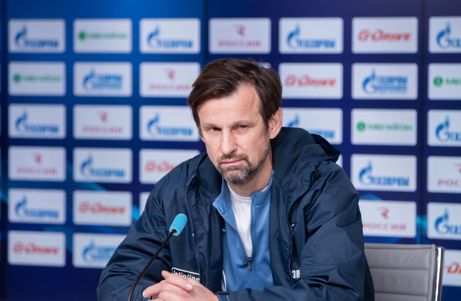 Сергей Семак на пресс-конференции перед матчем «Зенит» — «Каснодар».