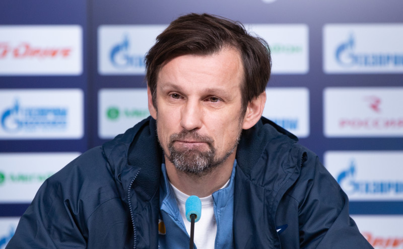 Сергей Семак на пресс-конференции перед матчем «Зенит» — «Каснодар».