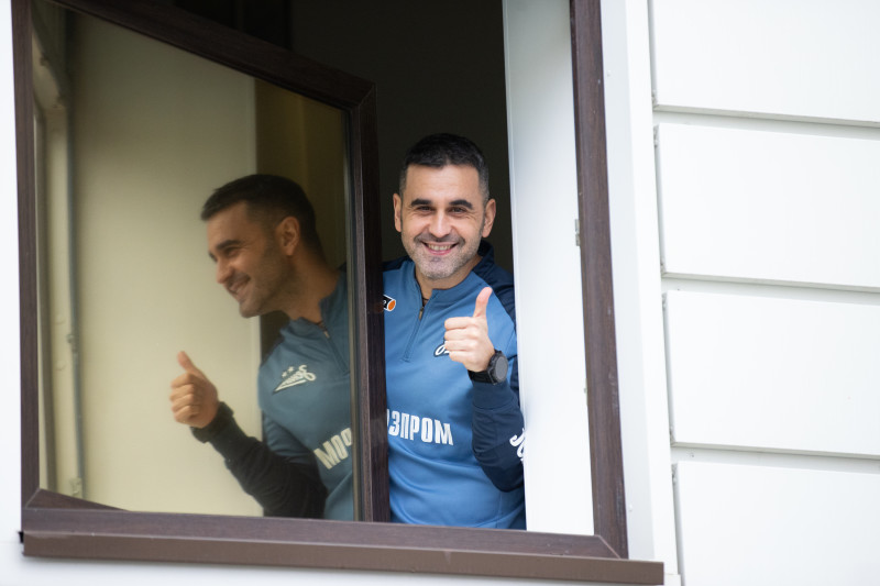 Открытая тренировка «Зенита» перед матчем с «Каснодаром»