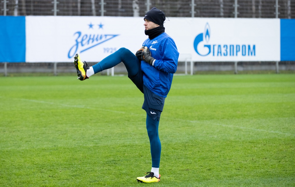Открытая тренировка «Зенита» перед матчем с «Каснодаром»