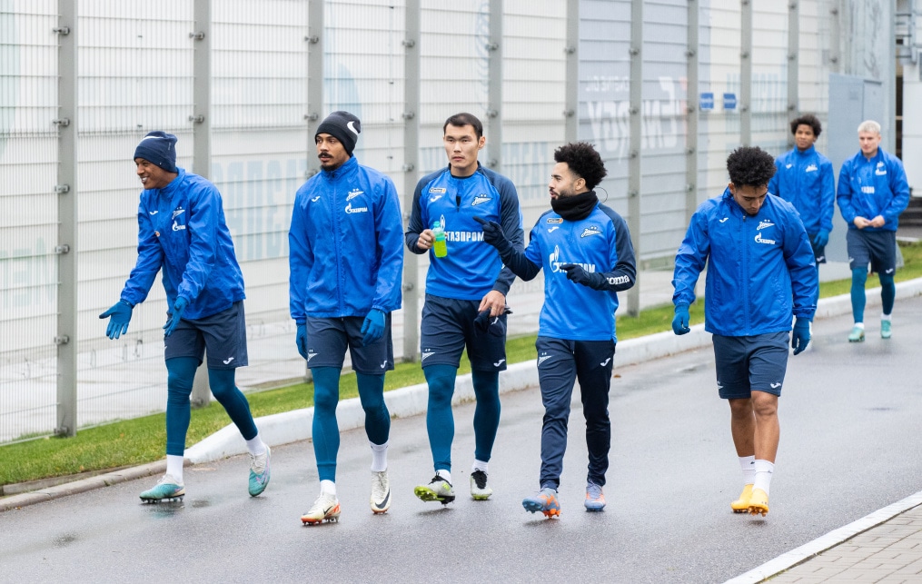 Открытая тренировка «Зенита» перед матчем с «Каснодаром»