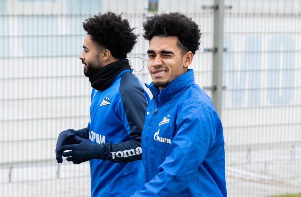 Открытая тренировка «Зенита» перед матчем с «Каснодаром»