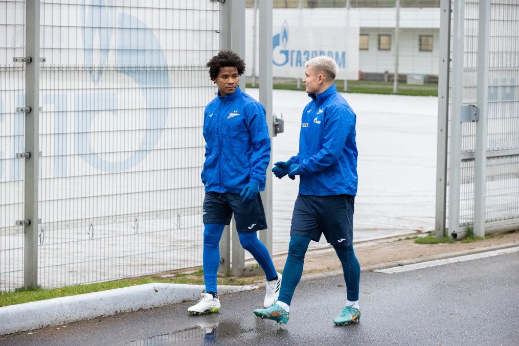 Открытая тренировка «Зенита» перед матчем с «Каснодаром»
