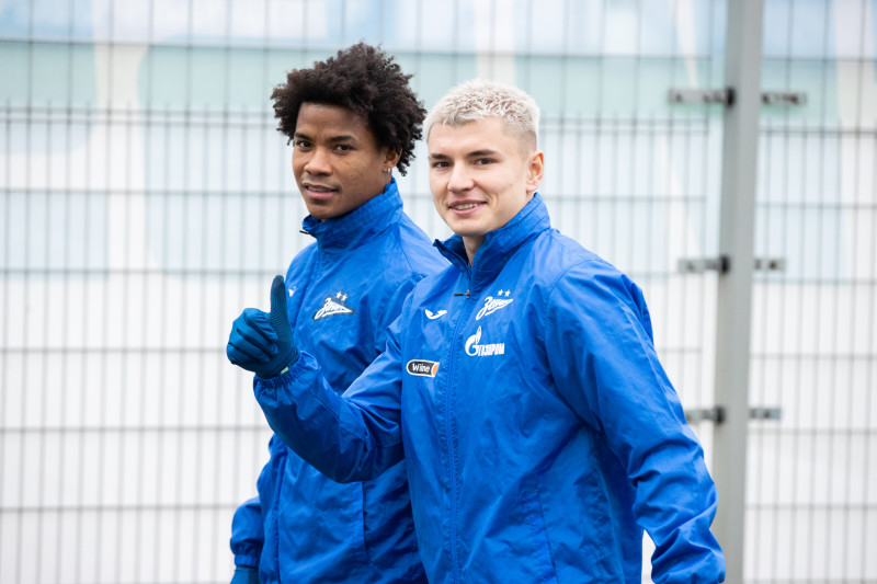 Открытая тренировка «Зенита» перед матчем с «Каснодаром»