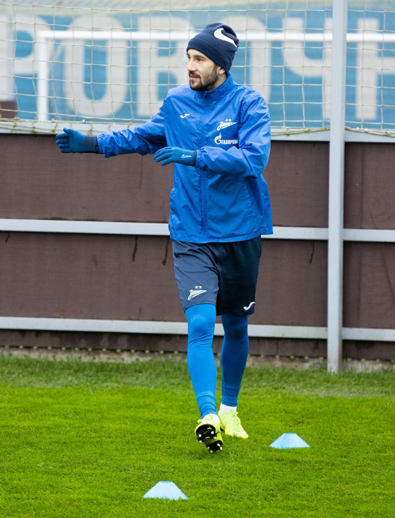 Открытая тренировка «Зенита» перед матчем с «Каснодаром»