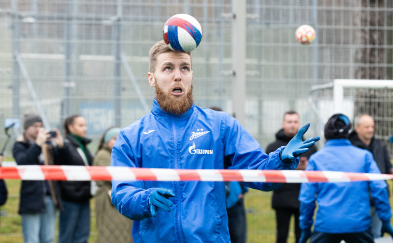 Открытая тренировка «Зенита» перед матчем с «Каснодаром»